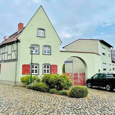 Zweibettzimmer Mit Eigenem Bad Appartement Barleben Buitenkant foto